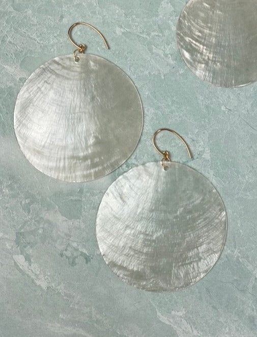 Opaline Shell Earrings