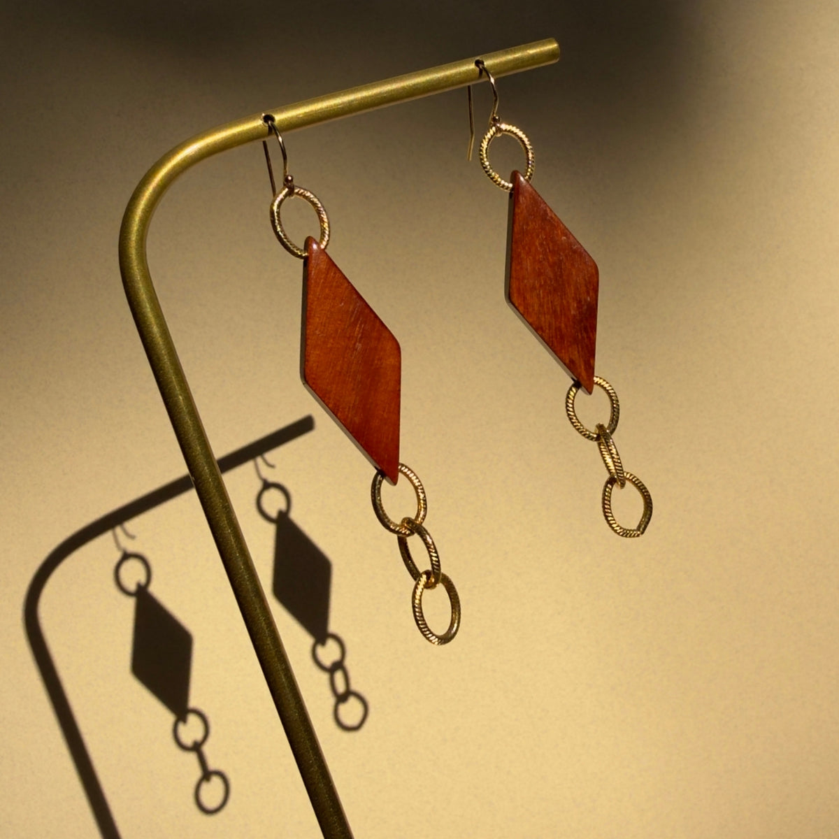 Woodline Earrings