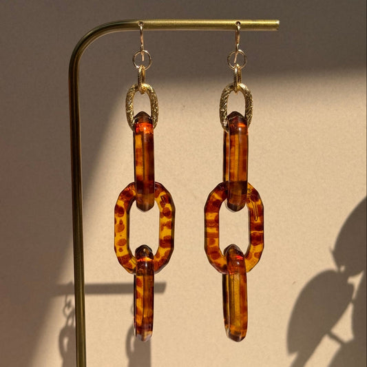 Ember Link Earrings