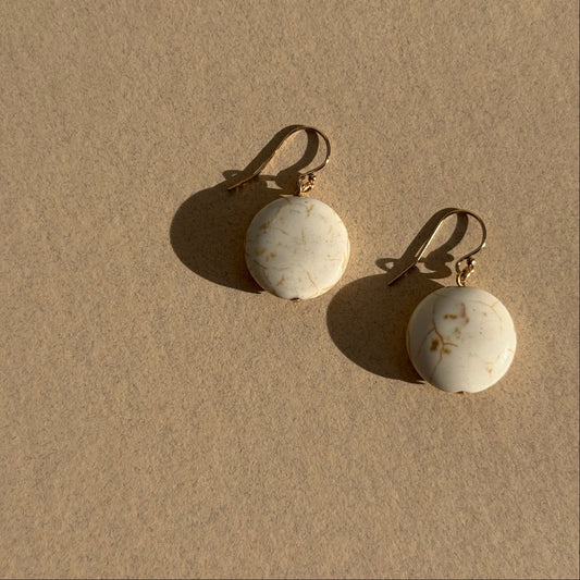 Stone Vein Earrings