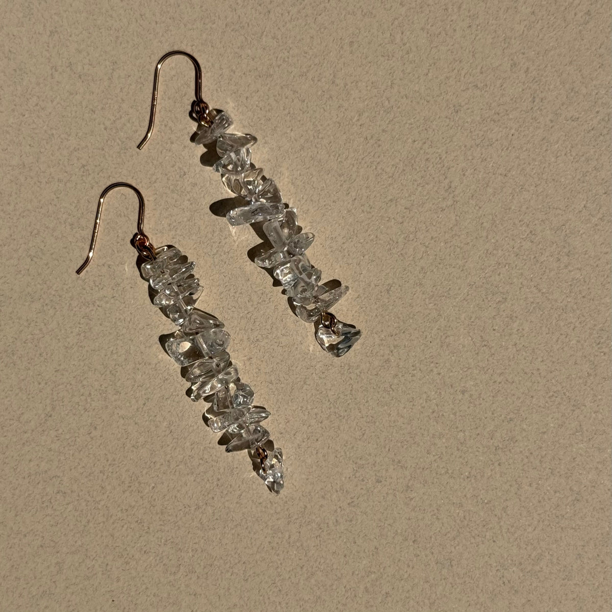 Lucent Quartz Earrings