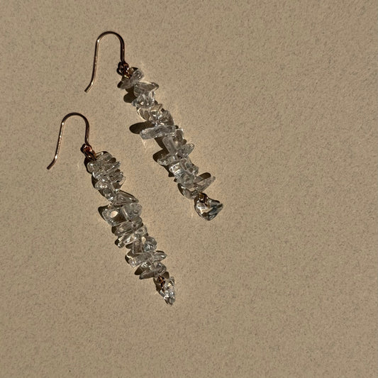 Lucent Quartz Earrings