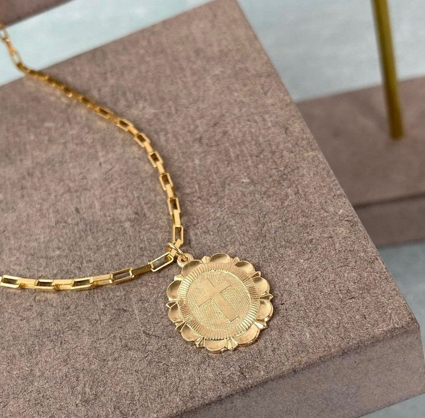Lumen Cross Necklace