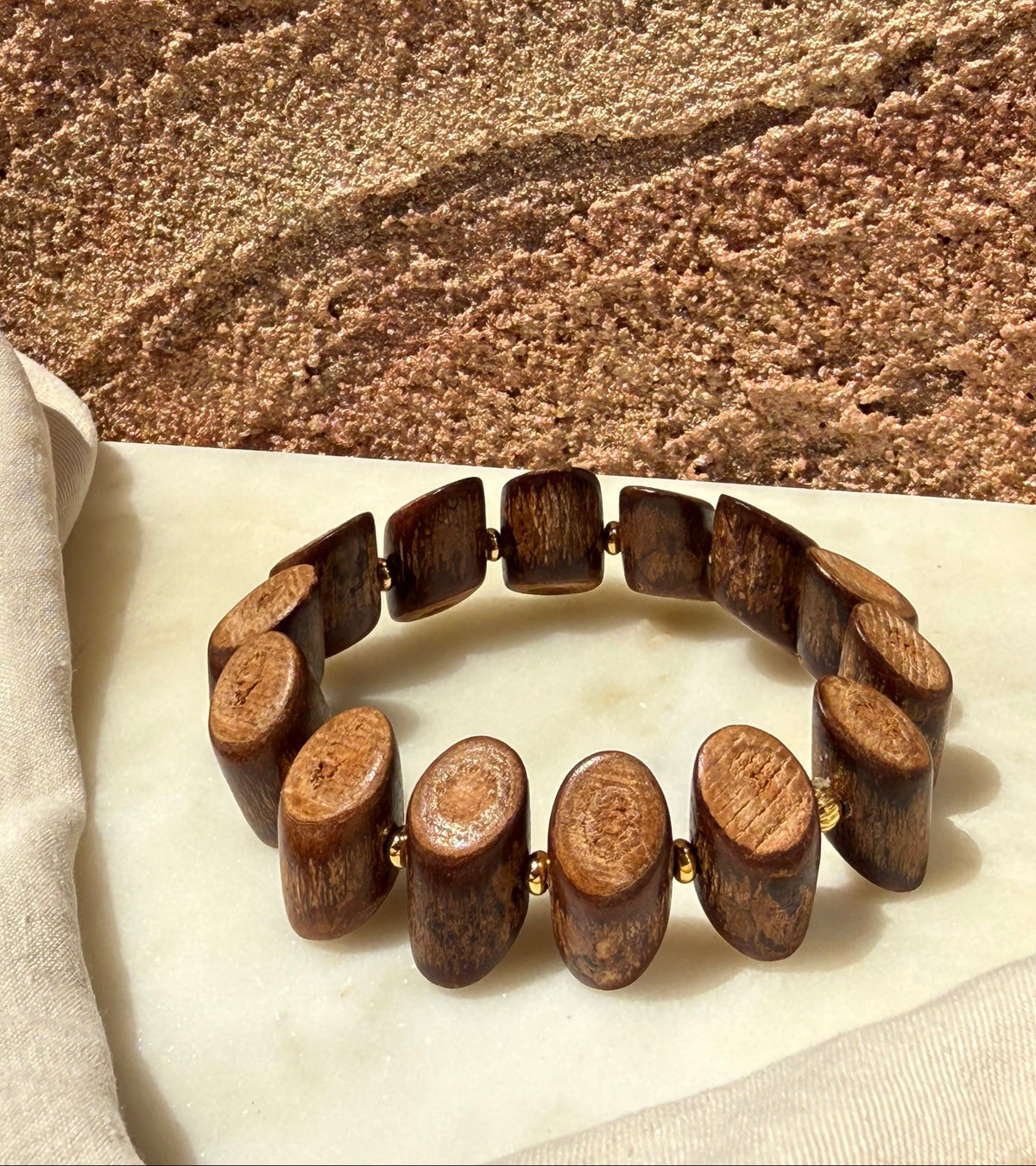 Woodcut Bracelet