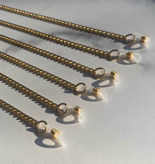 Luxe Sunglass Chain - Silver