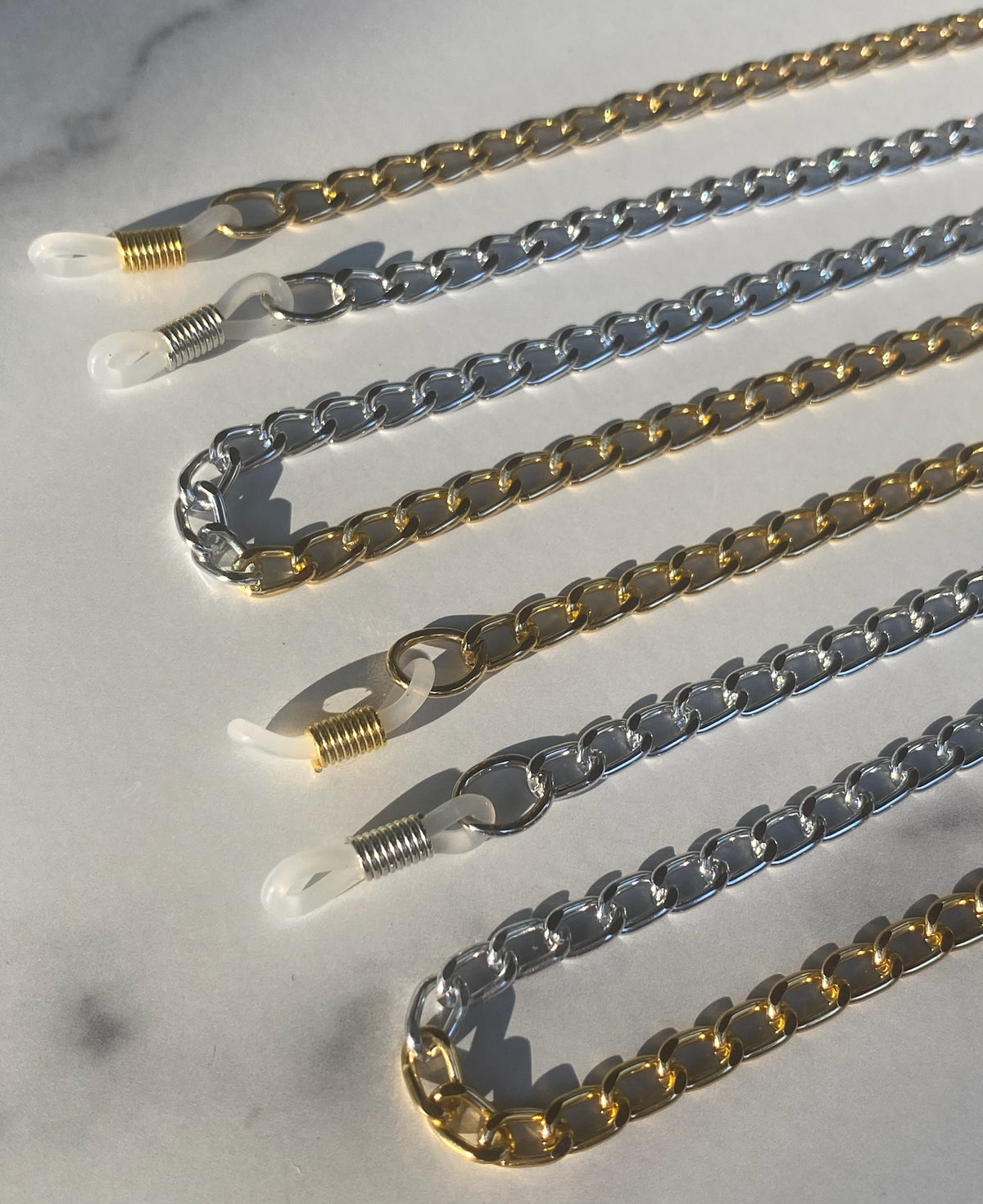 Luxe Sunglass Chain - Mixed Metal
