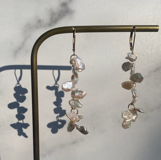 Pearl Fall Earrings