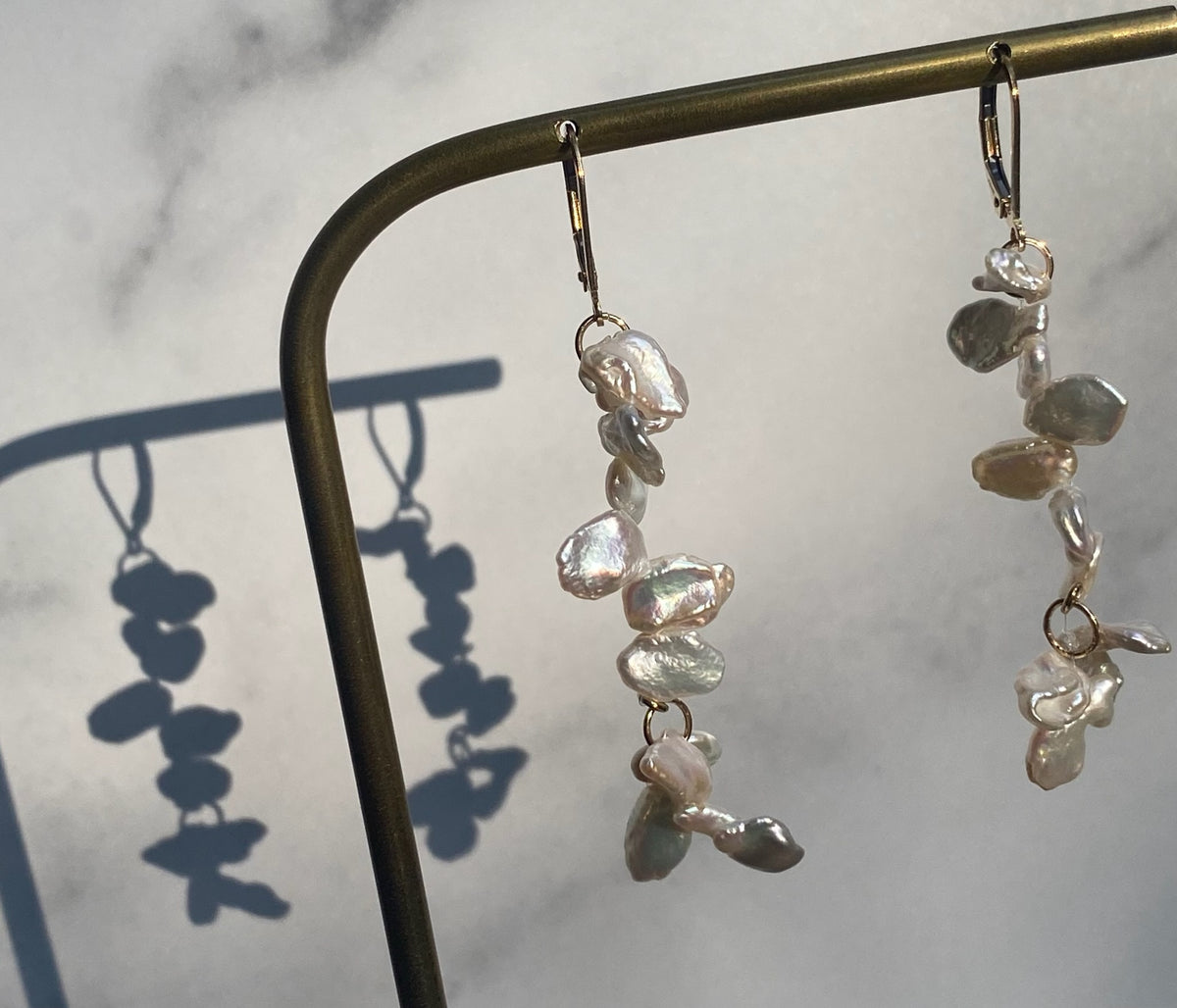 Pearl Fall Earrings