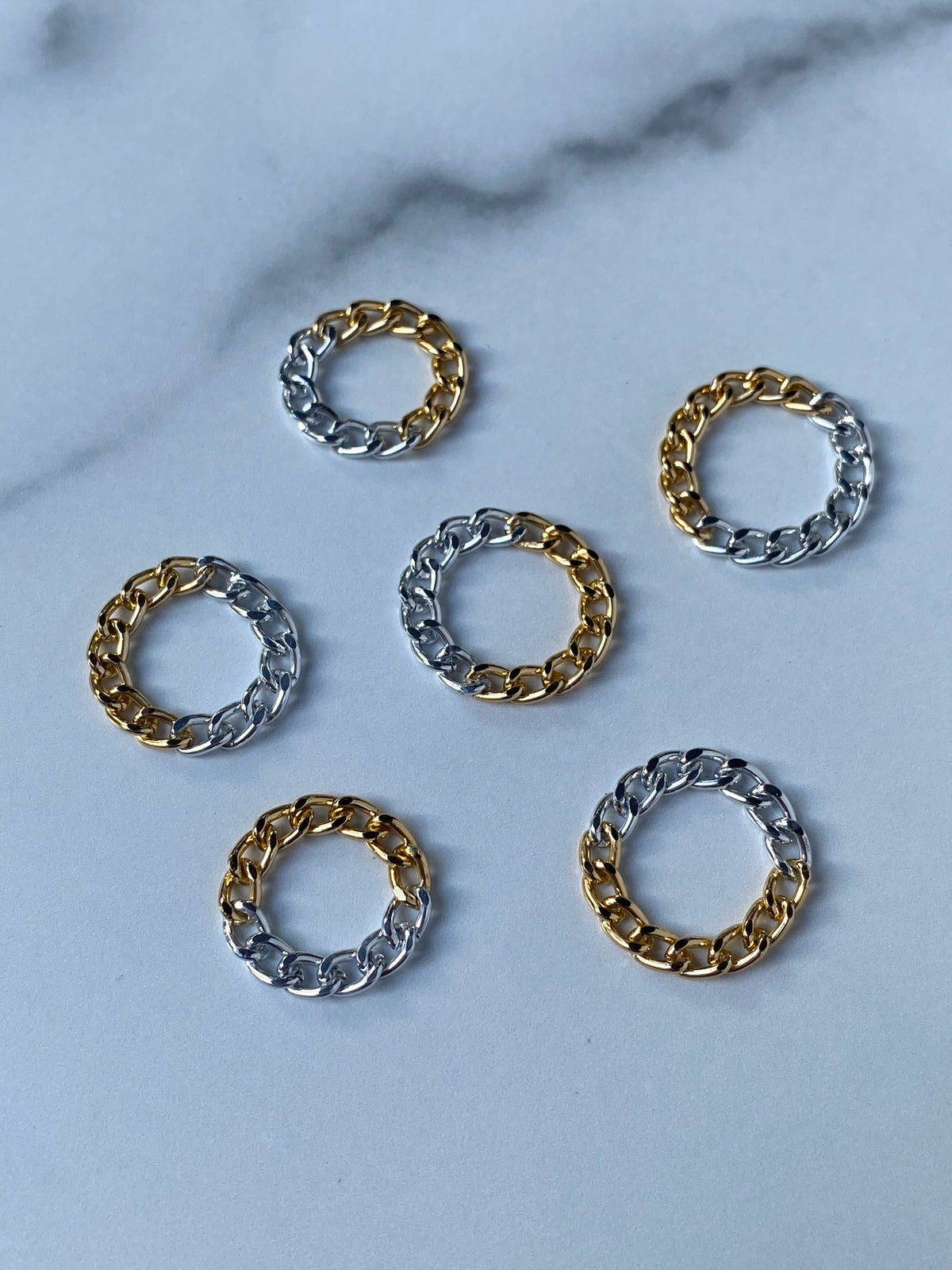 Mini Luxe Ring - Mixed Metal