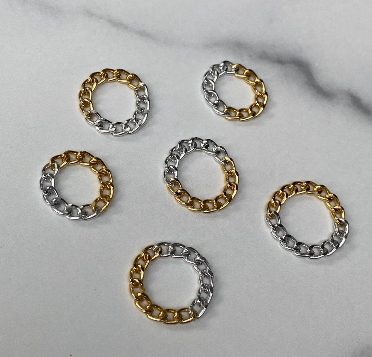 Mini Luxe Ring - Mixed Metal