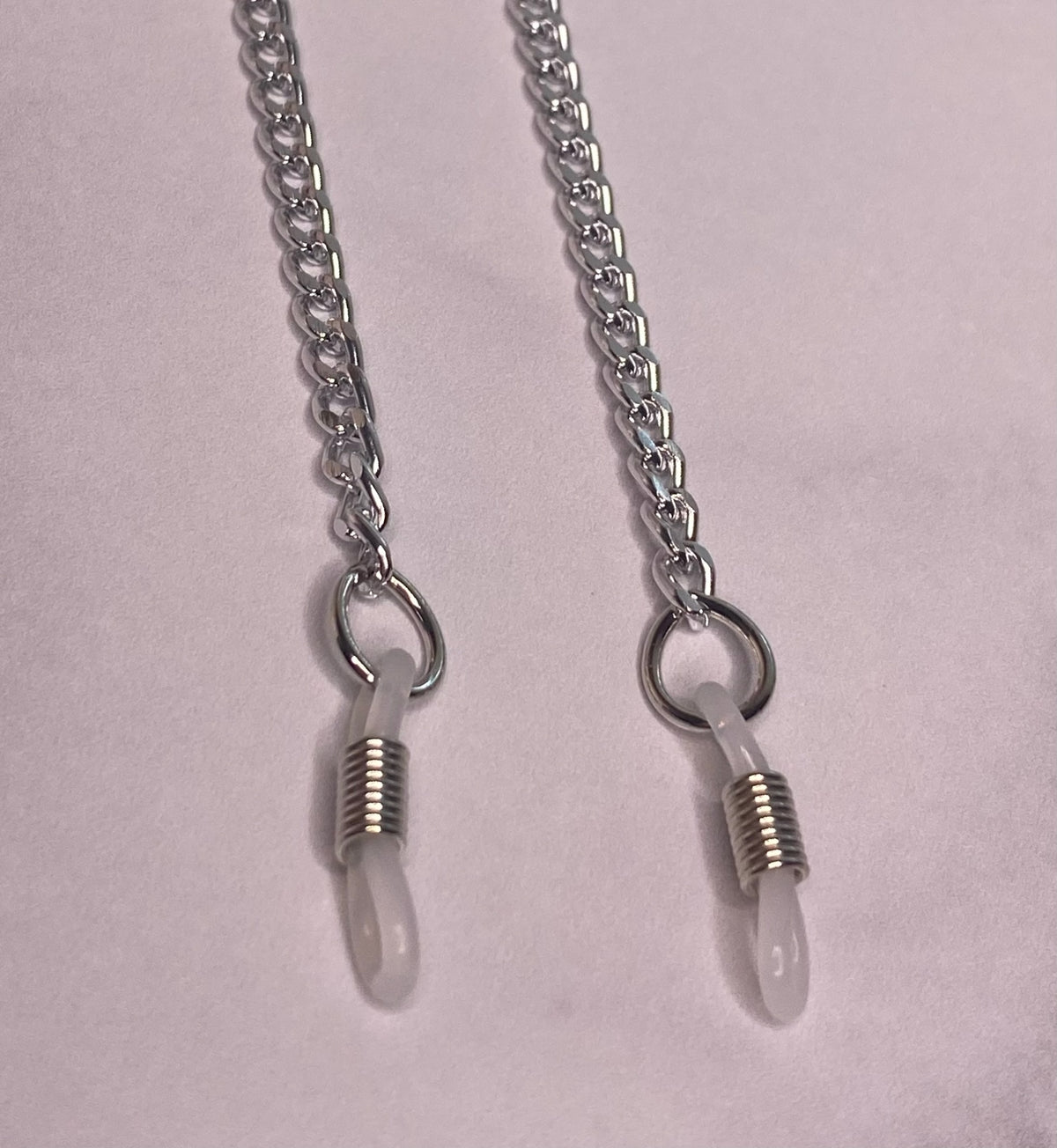 Mini Luxe Sunglass Chain - Silver